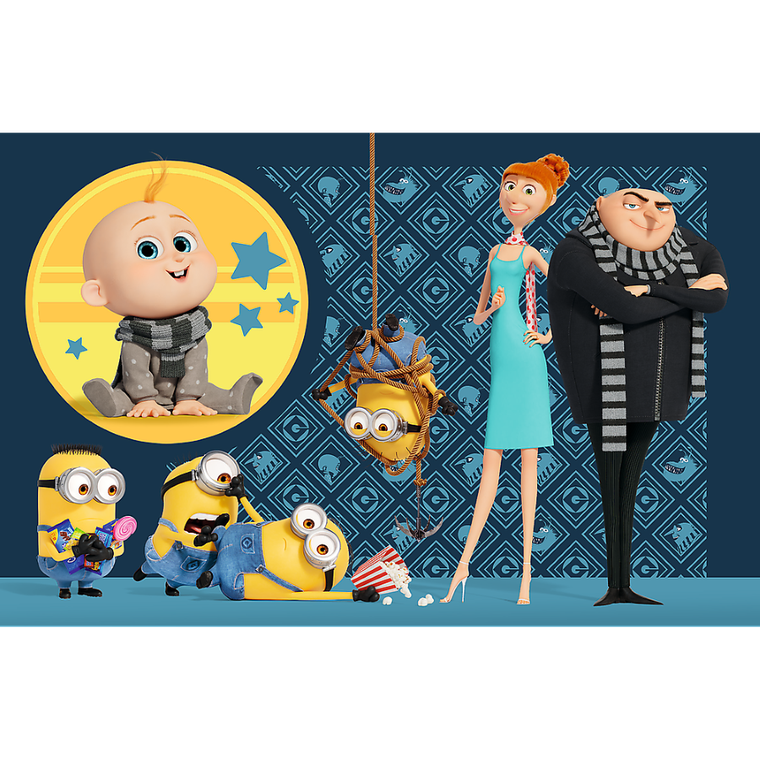 Trefl, Despicable Me 4, Mini, Z Minionkami fajnie jest! puzzle, 54 elementy
