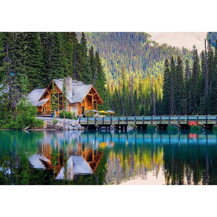 Trefl, Emerald Lake Yoho National Park, USA, puzzle, 1000 elementów