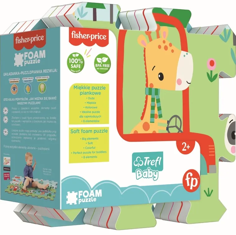 Trefl, Fisher-Price, puzzlopianka układanka