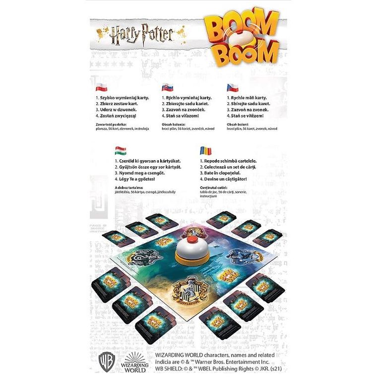Trefl, Harry Potter, Boom Boom, gra karciana