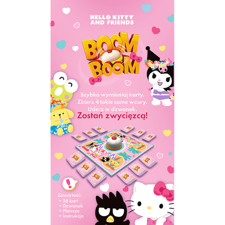 Trefl, Hello Kitty, Boom Boom, gra karciana