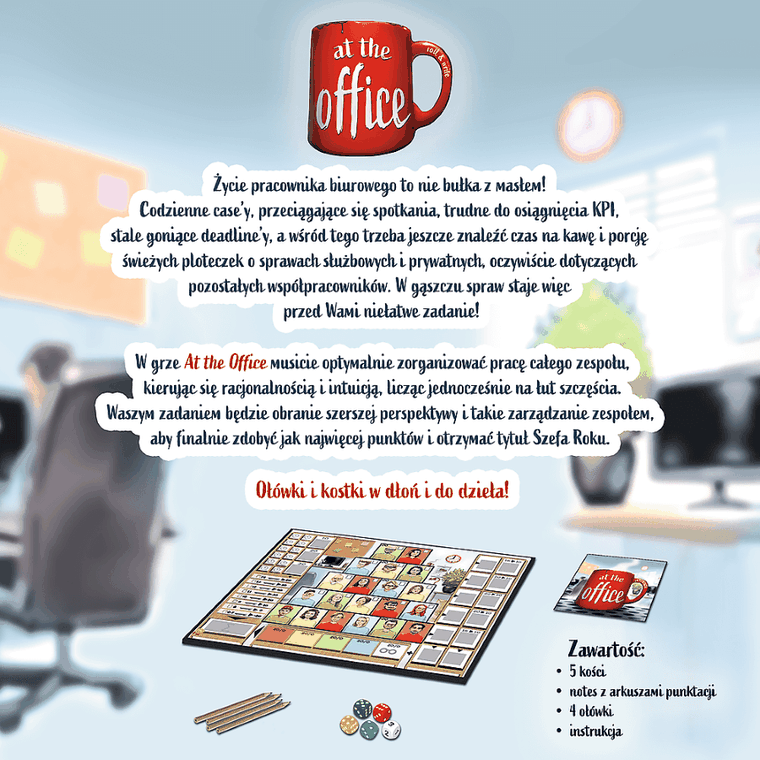 Trefl, Knizia At the office, gra towarzyska