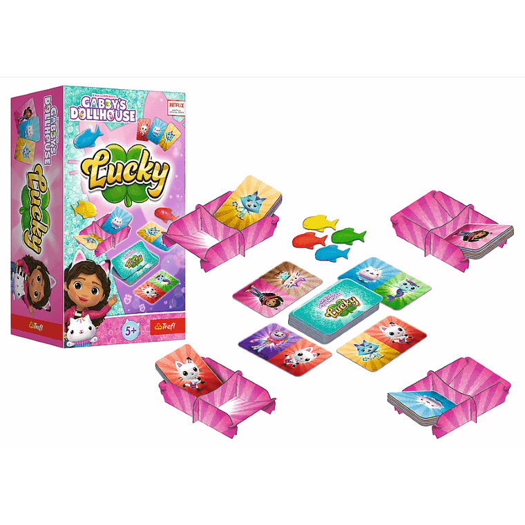 Trefl, Koci Domek Gabi, Lucky, gra familijna