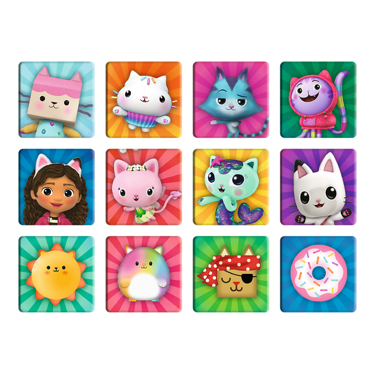 Trefl, Koci Domek Gabi, puzzle 2w1 + memos