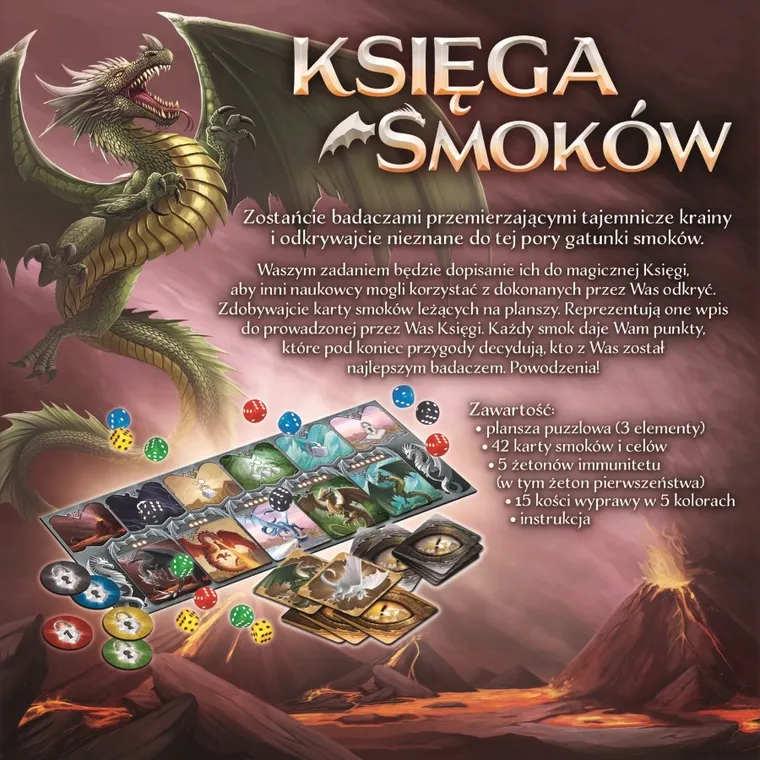Trefl, Księga Smoków, gra familijna