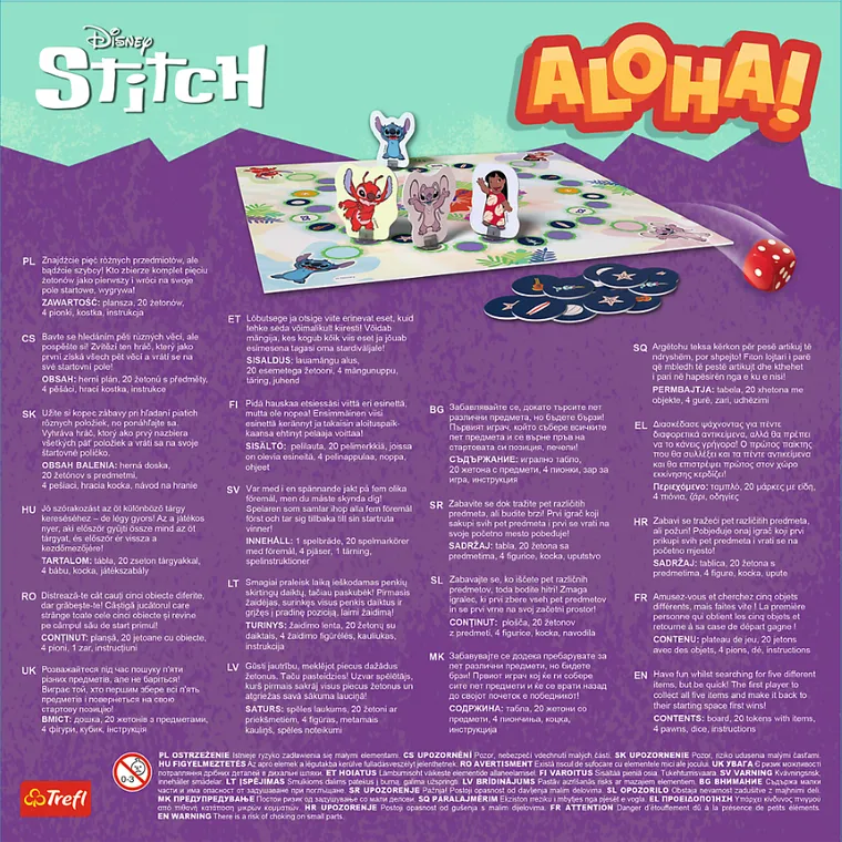 Trefl, Lilo i Stitch, Aloha! gra familijna