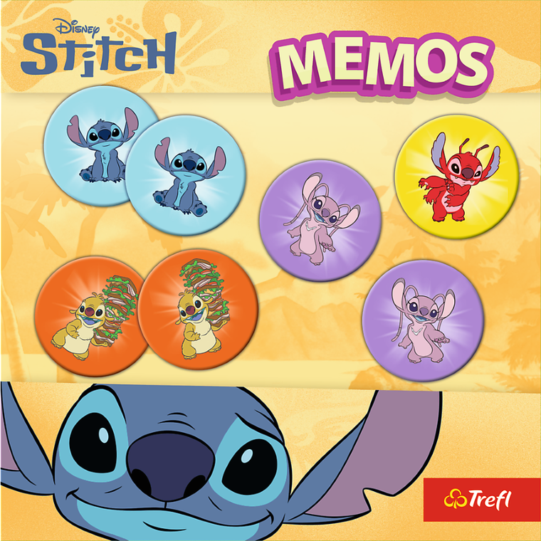 Trefl, Lilo i Stitch, Memos, gra pamięciowa