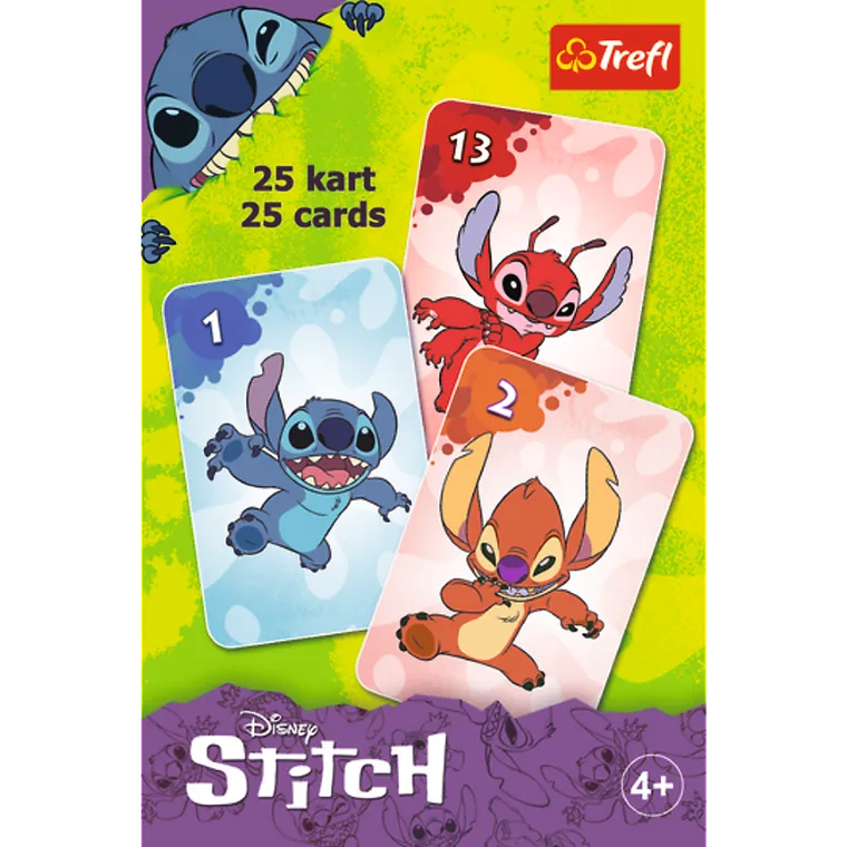 Trefl, Lilo i Stitch, Piotruś, gra karciana