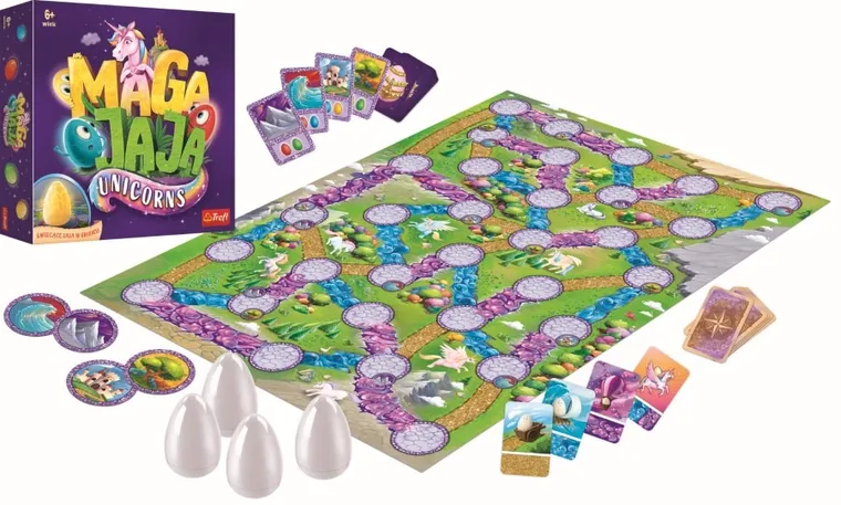 Trefl, Magajaja, Unicorns, gra familijna
