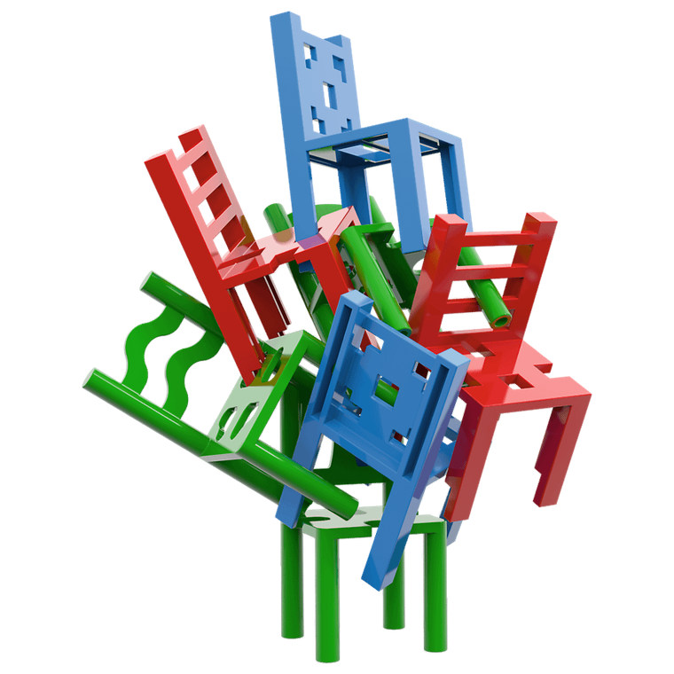 Trefl, Mistakos, Krzesła - Walka o stołki, familijna gra zręcznościowa