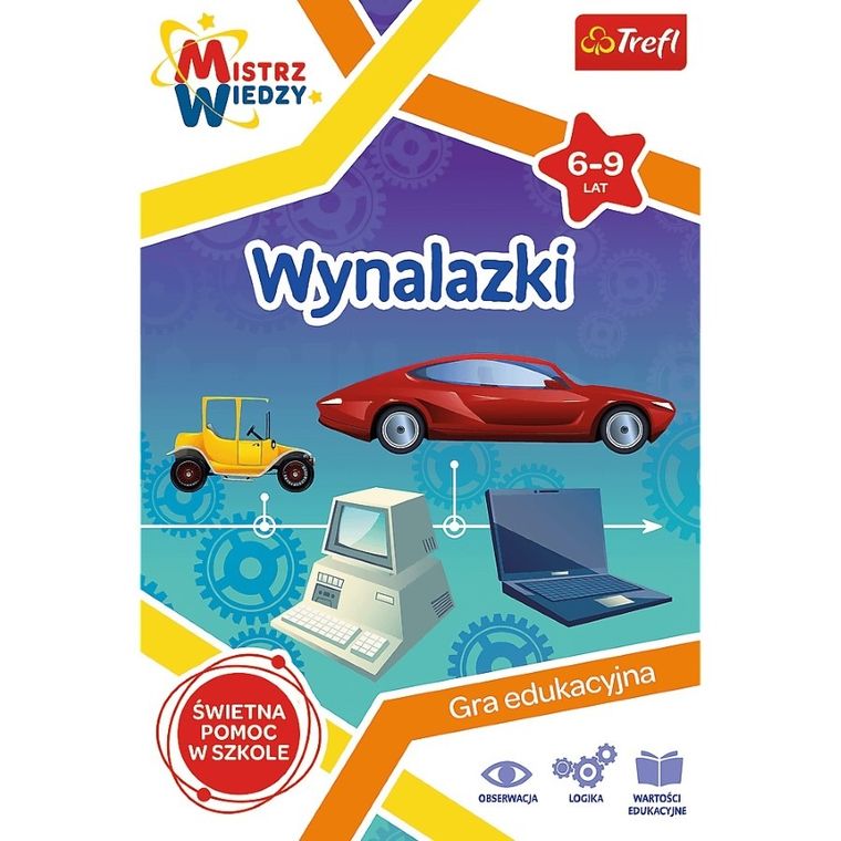 Trefl, Mistrz Wiedzy, Wynalazki, gra edukacyjna