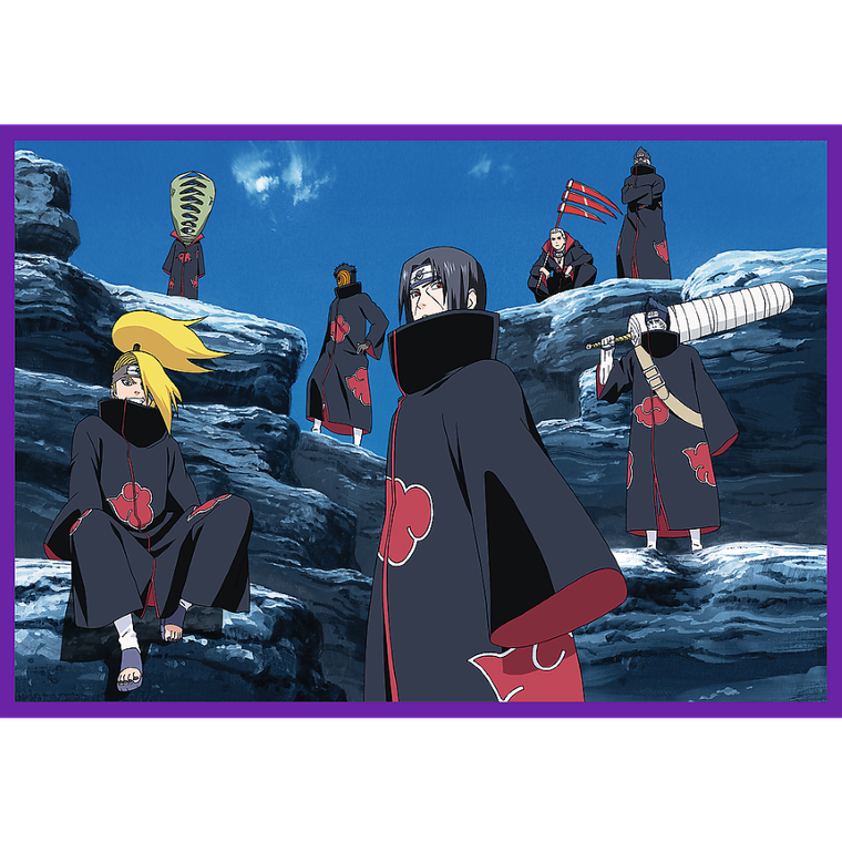 Trefl, Naruto Shippuden, Przygody Naruto Uzumaki, puzzle, 4-250 elementów