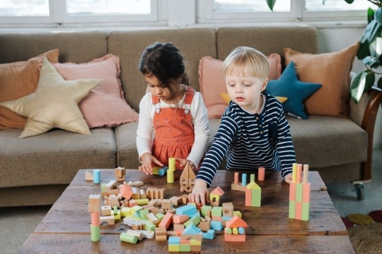 Trefl, O!Klocki, Combo set, edukacyjne klocki, 142 elementy