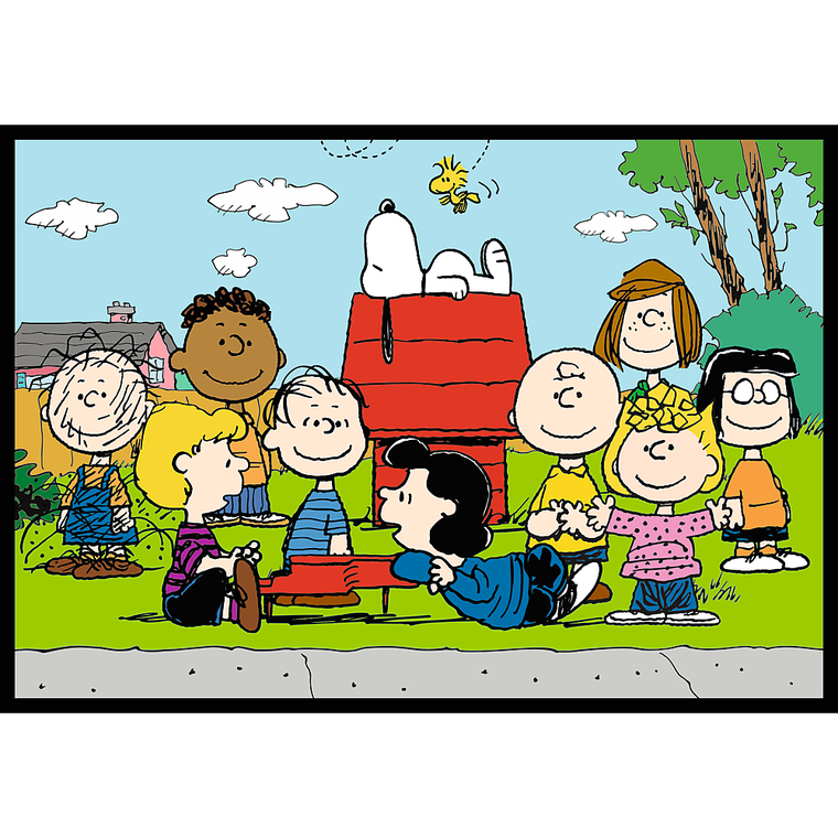 Trefl, Peanuts, Fistaszkowe przygody, puzzle, 4-250 elementów