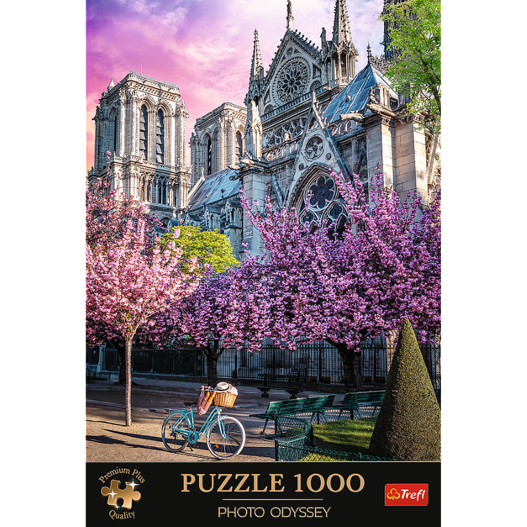 Trefl, Photo Odyssey, Katedra Notre-Dame w Paryżu, puzzle, 1000 elementów