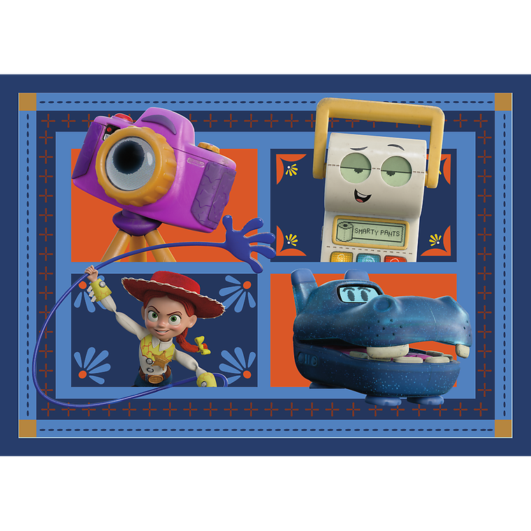 Trefl, Premium Plus Kids, Toy Story, Czas zabawek, puzzle, 4-88 elementów