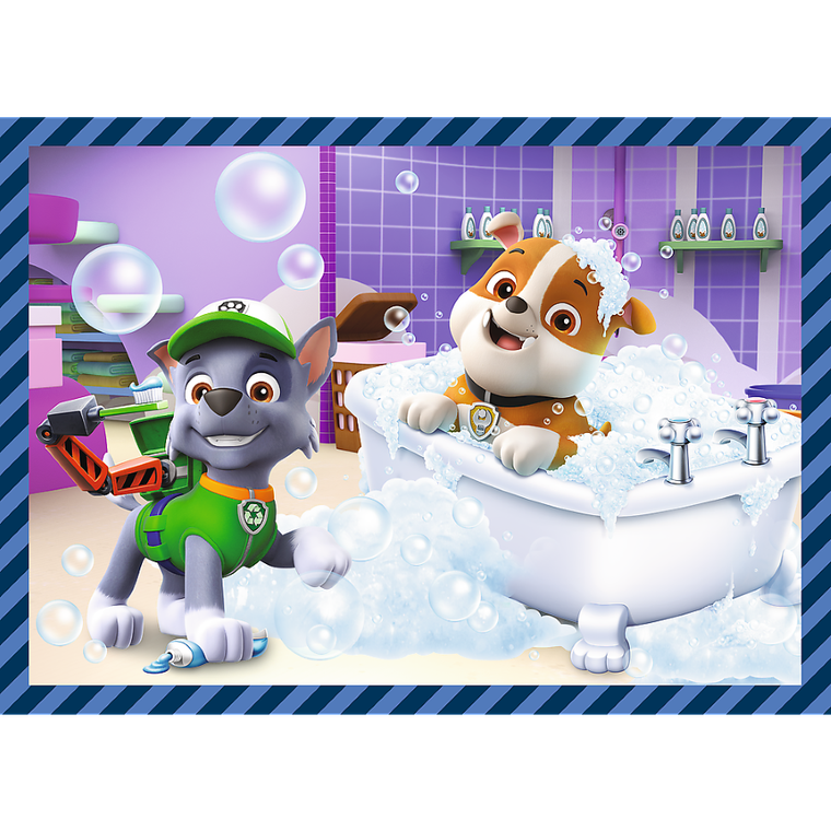 Trefl, Psi Patrol, Psie sprawy, puzzle 4w1, 207 elementów