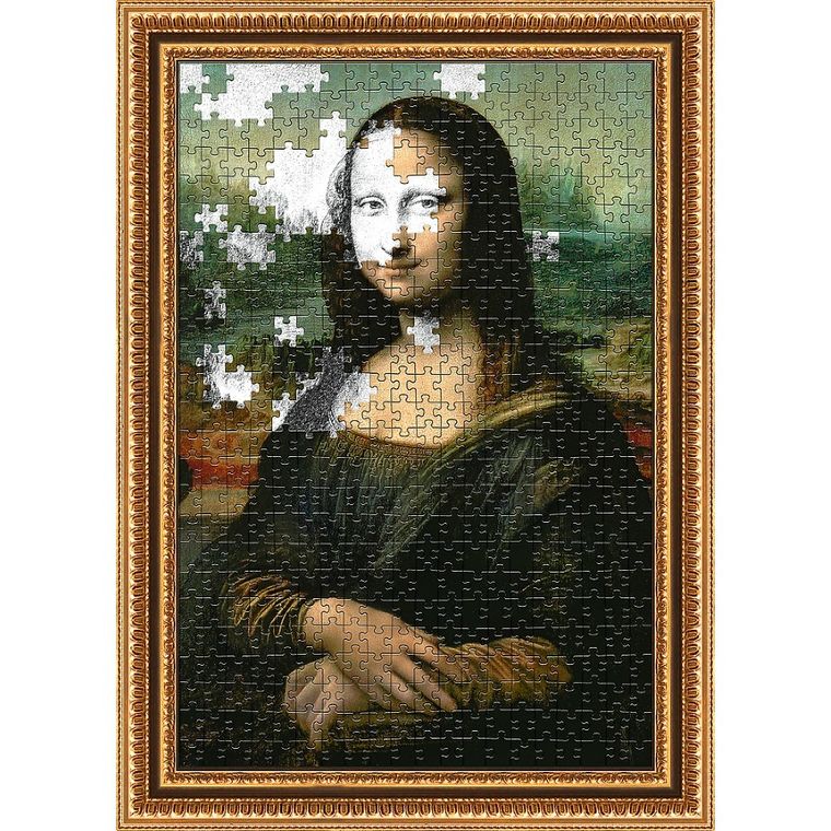Trefl, PuzzloRama, Mona Lisa, Leonardo da Vinci, puzzle, 500 elementów