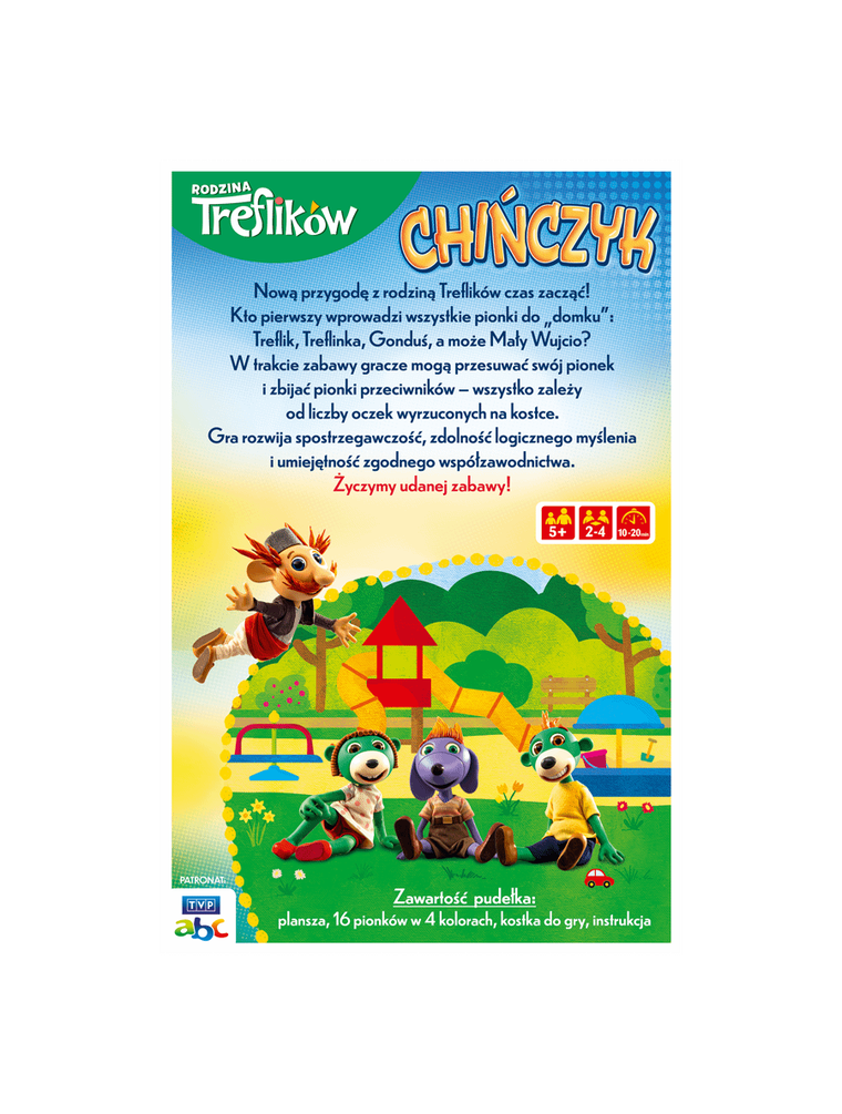 Trefl, Rodzina Treflików, Chińczyk, gra familijna