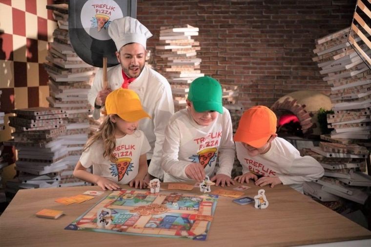 Trefl, Rodzina Treflików, Cztery Sery, gra familijna