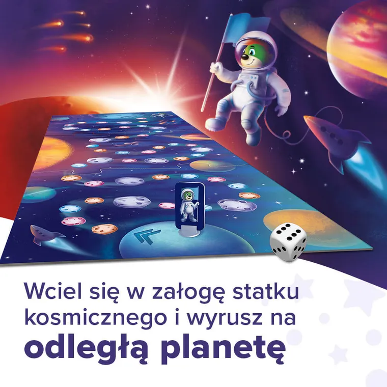 Trefl, Rodzina Treflików, Kosmos, gra edukacyjna