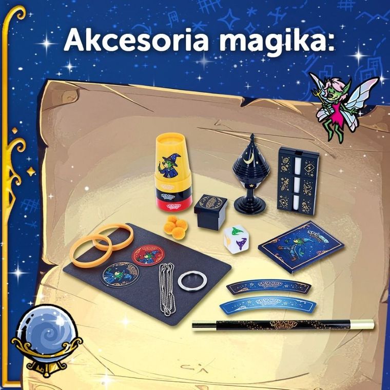 Trefl, Rodzina Treflików, Magiczne Sztuczki, Kolekcja Sztuczek Magika