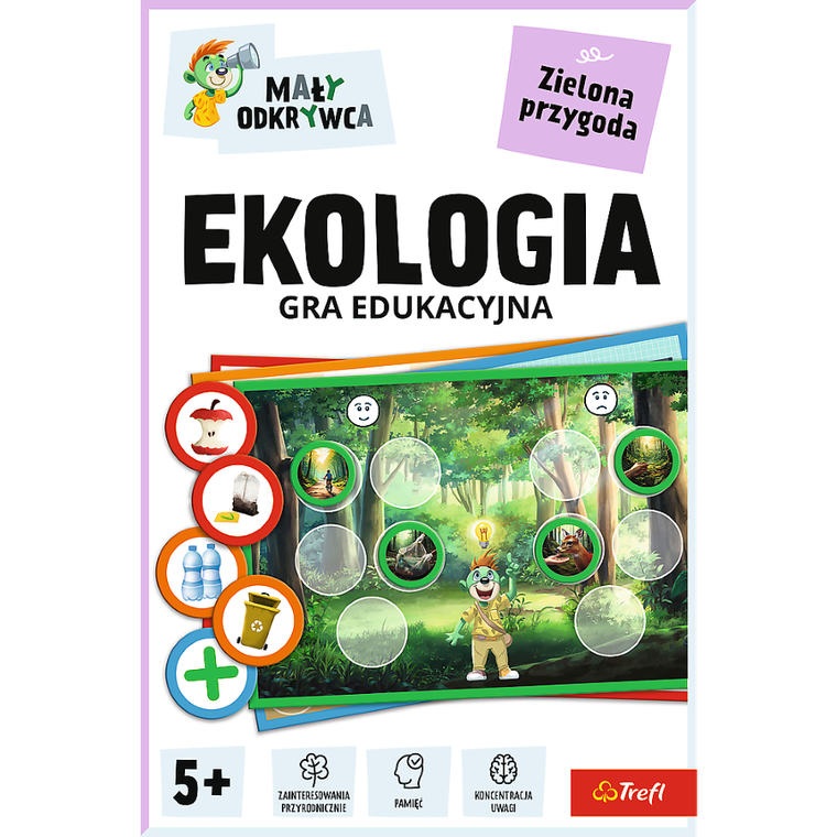 Trefl, Rodzina Treflików, Mały Odkrywca, Ekologia, gra edukacyjna