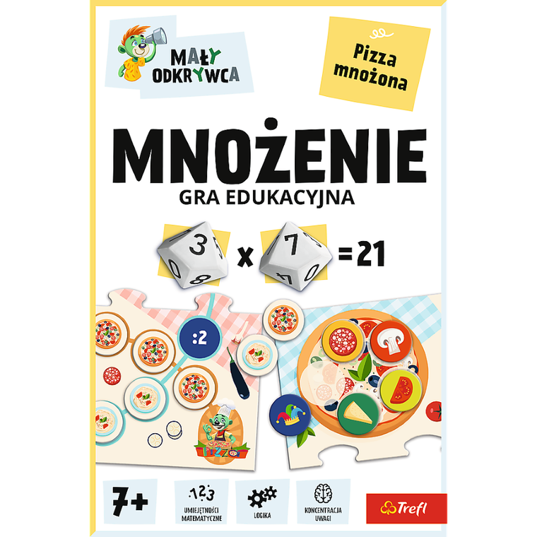 Trefl, Rodzina Treflików, Mały Odkrywca, Mnożenie, gra edukacyjna