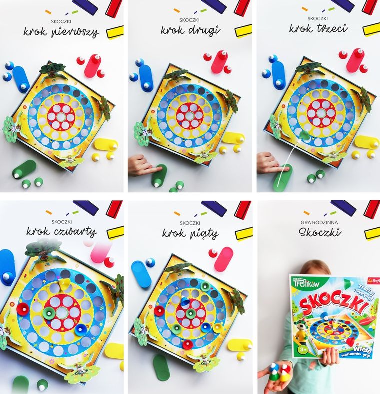 Trefl, Rodzina Treflików, Skoczki, gra rodzinna