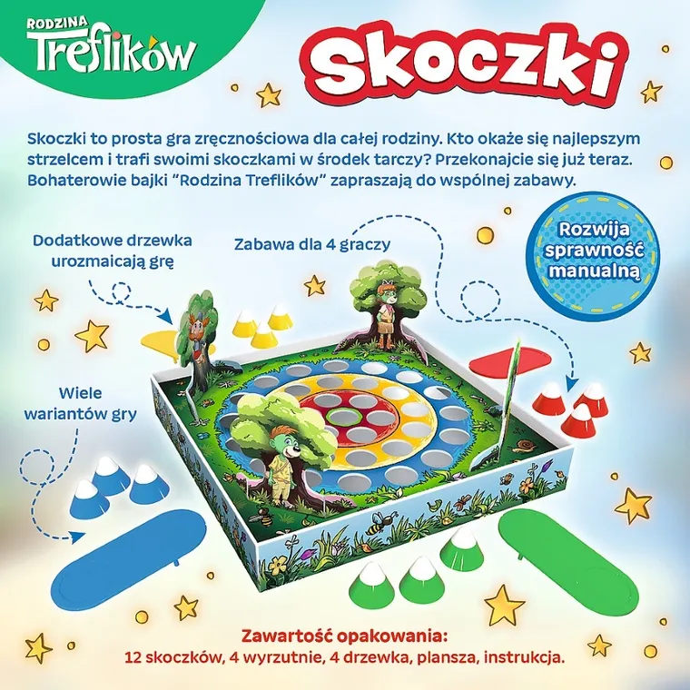 Trefl, Rodzina Treflików, Skoczki, gra rodzinna