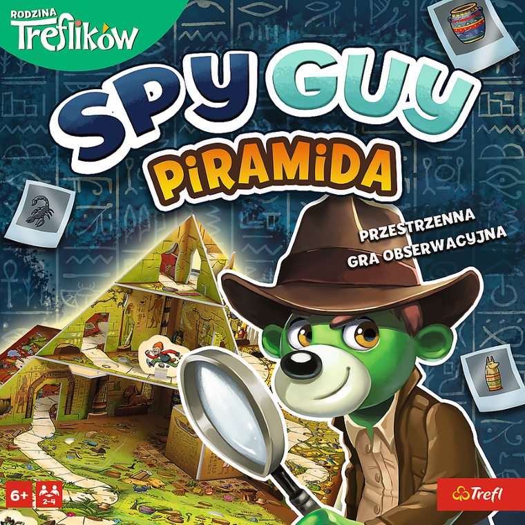 Trefl, Rodzina Treflików, Spy Guy Piramida, gra familijna
