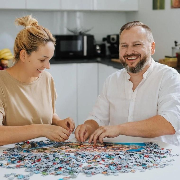 Trefl, Star Wars, The Mandalorian, Podróż Grogu, puzzle, 1000 elementów
