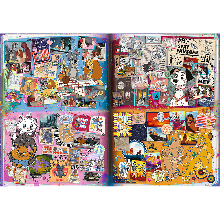 Trefl, The Great Book of Disney, puzzle, 4-1500 elementów