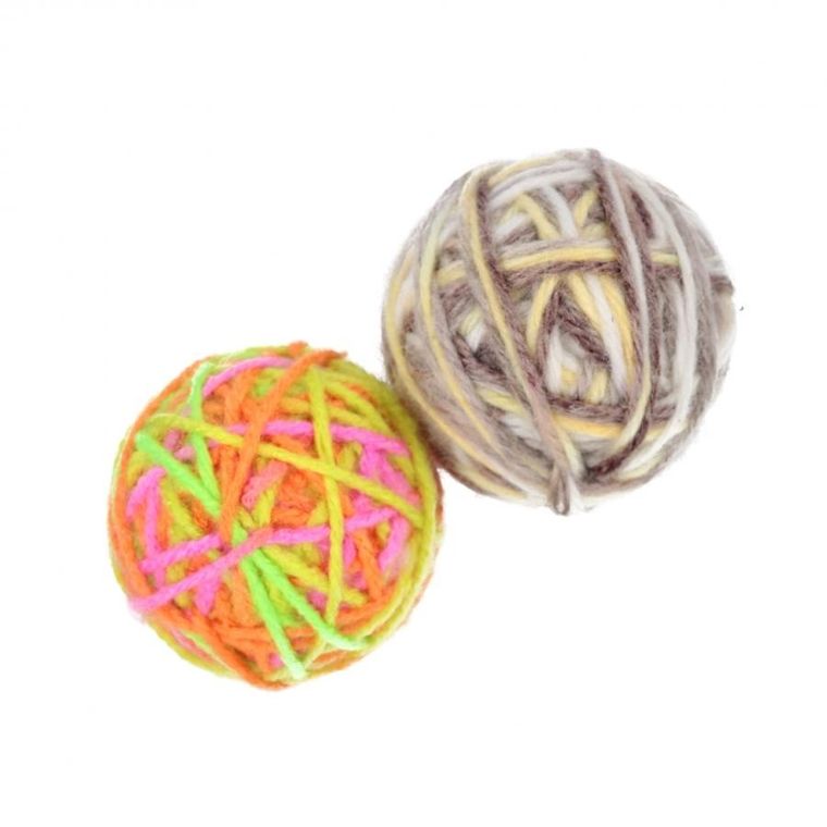 Trik&Roll, piłka dla kota, 4 cm, 2 szt.