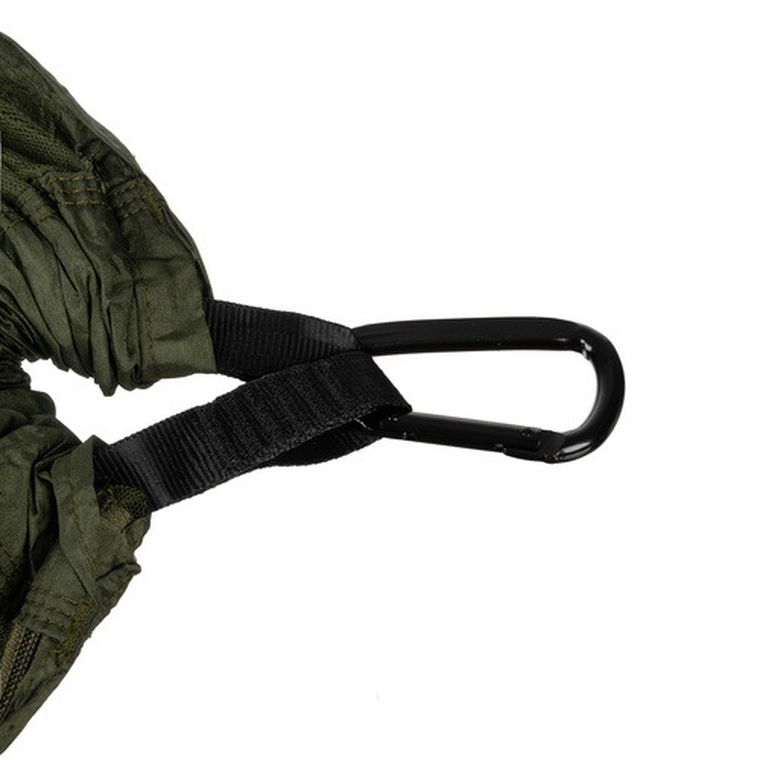 Trizand, hamak turystyczny z tarpem i moskitierą