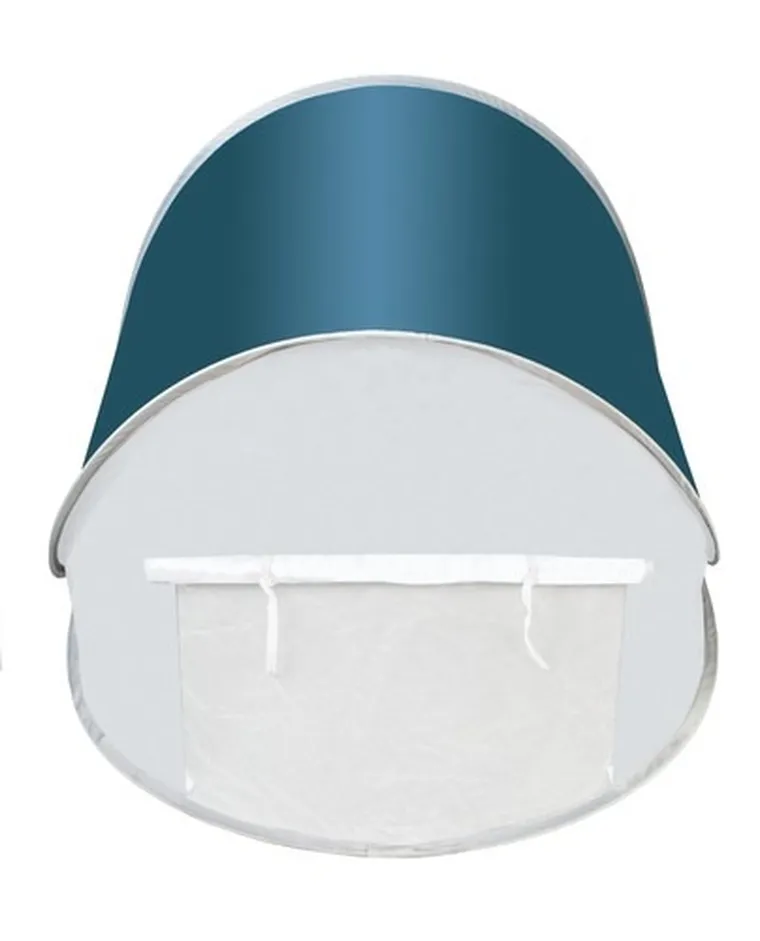 Trizand, namiot plażowy, turkusowo-szary, 145-100-70 cm