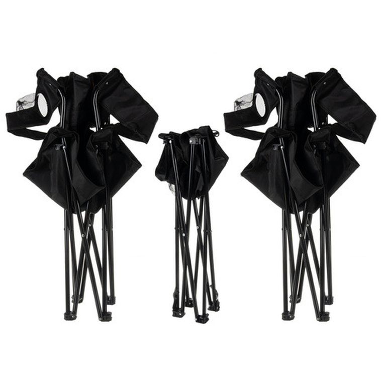 Trizand, stolik wędkarski + dwa krzesła