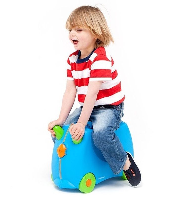 Trunki, Terrance, jeżdżąca walizeczka
