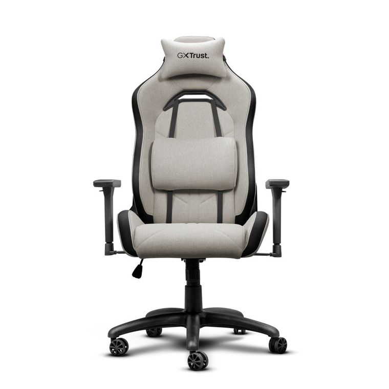 Trust, GXT 723B Ruya Comfortable Fabric Beige, fotel gamingowy