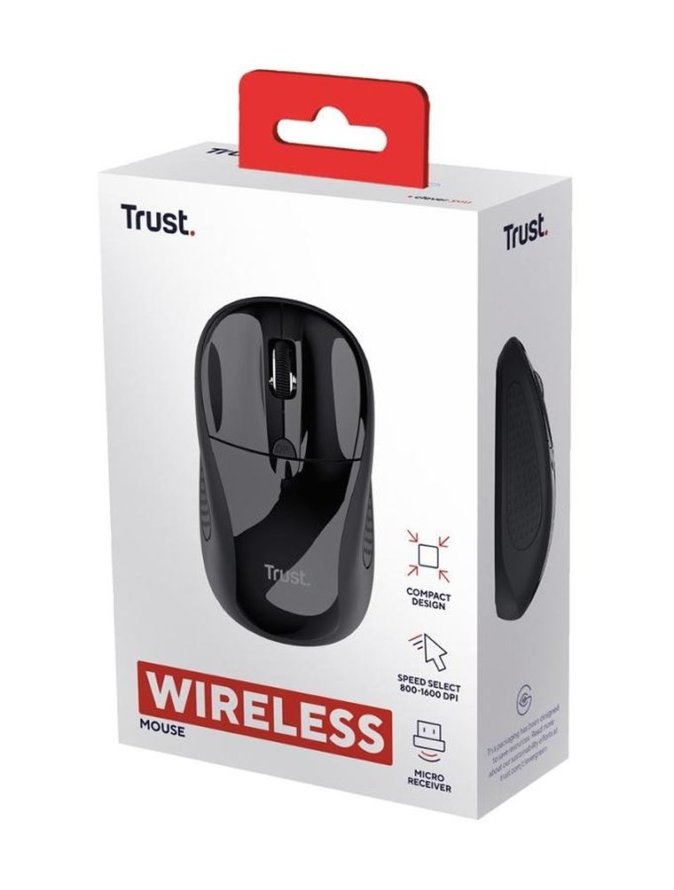 Trust, mysz basics wireless mouse 24658