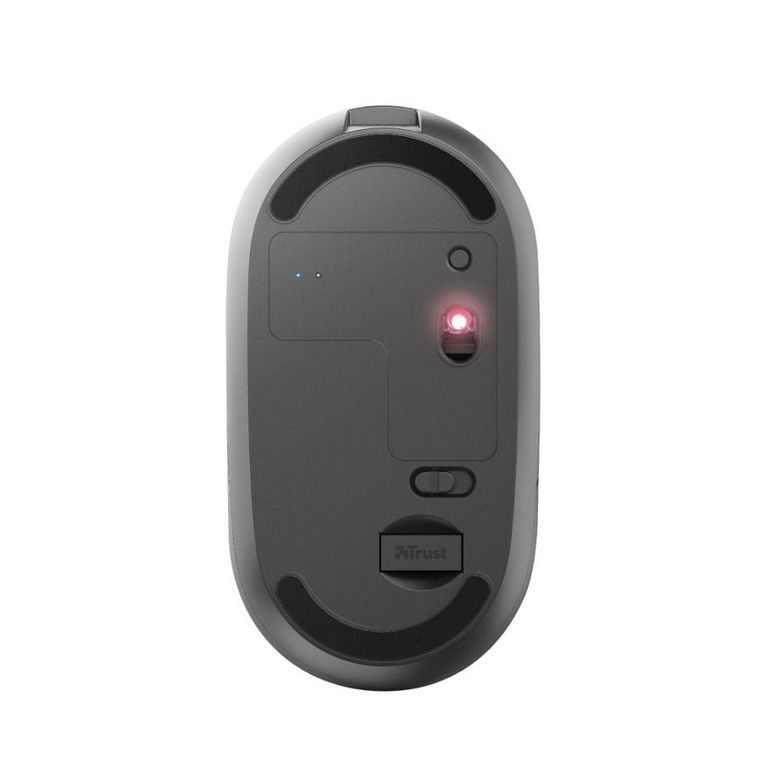 Trust, mysz, Puck Wireless Rechargeable, Blk