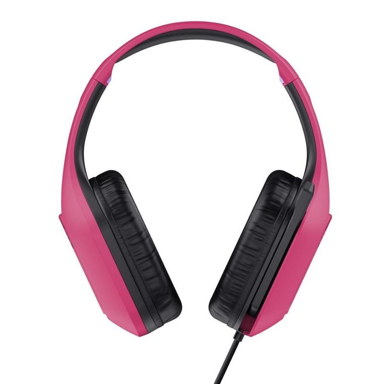 Trust, słuchawki gxt415p zirox headset, pink 24992