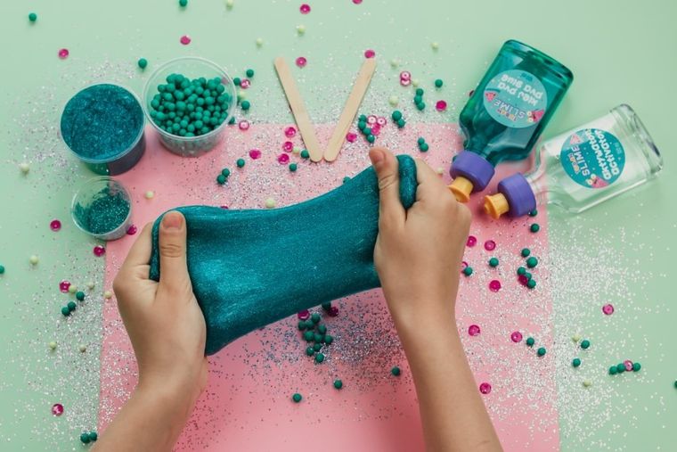 Tuban, Slime DIY, Arbuz, XL, zestaw kreatywny