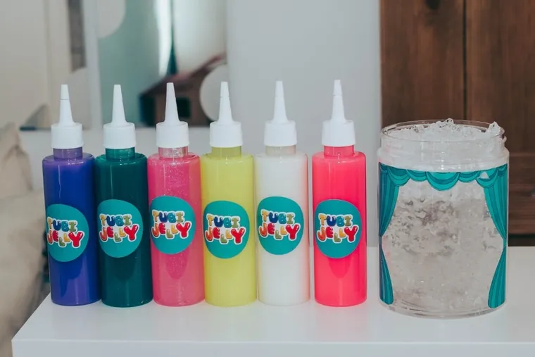 Tuban, Tubi Jelly, 6 kolorów, małe akwarium, zestaw kreatywny, jednorożec