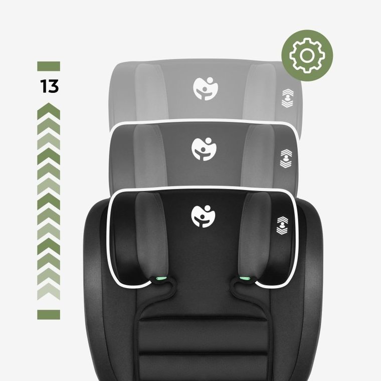 Tulano, Joy 25, fotelik samochodowy, black-grey