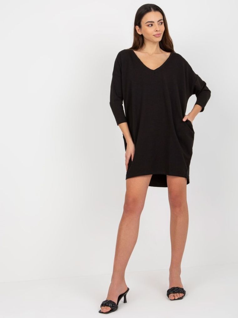 Tunika damska, czarna, Lily Rose