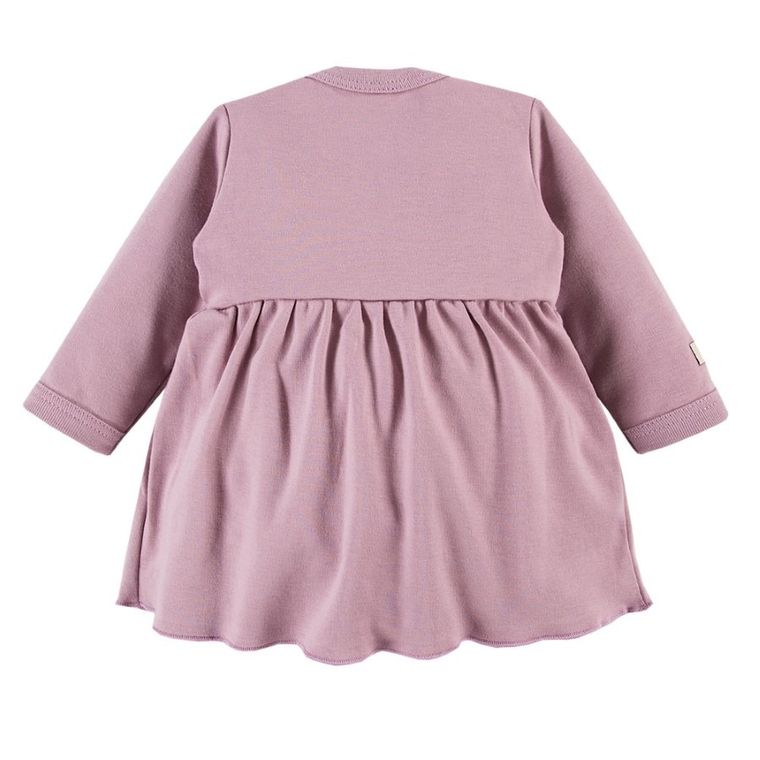 Tunika dziewczęca z długim rękawem, fioletowa, Eevi