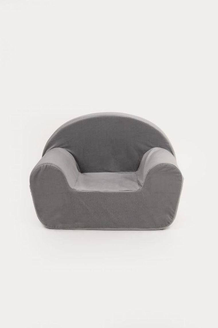 tupti.wood, piankowy fotelik, szary