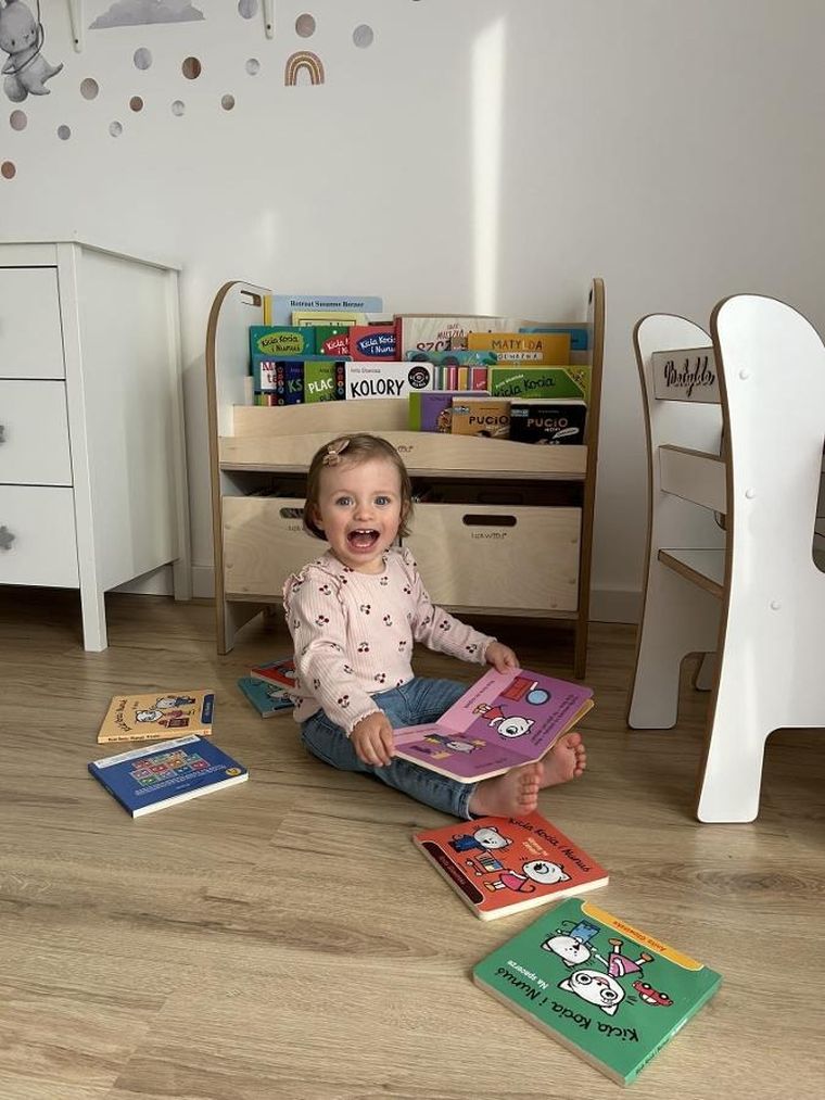 tupti.wood, Smart, biblioteczka, regał montessori
