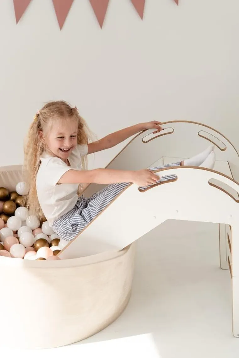 tupti.wood, zjeżdżalnia do suchego basenu